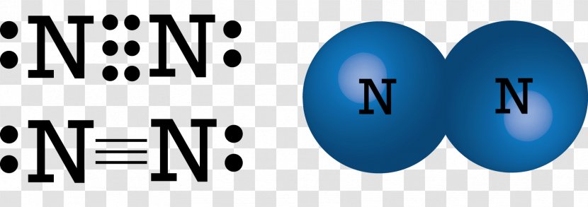 Lewis Structure Nitrogen Chemical Bond Triple Covalent Transparent PNG