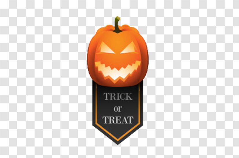 Pumpkin Halloween Jack-o'-lantern - Calabaza - Stickers Transparent PNG