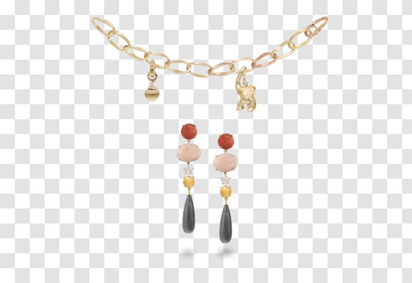 Necklace Earring Jewellery Carl Hoff AB Gold - Magic Circus Transparent PNG