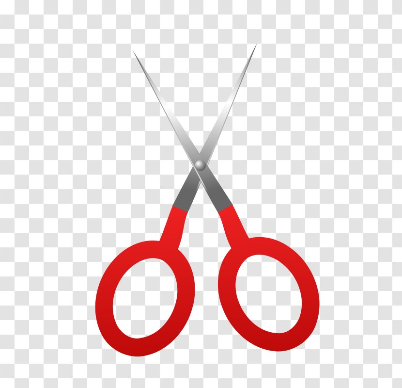 Scissors Clip Art - Red - Pictures Transparent PNG