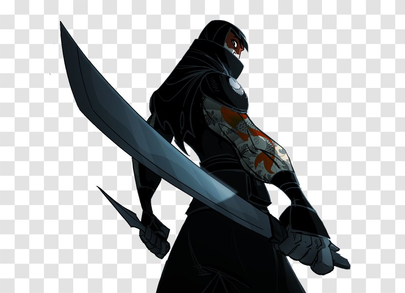 Mark Of The Ninja Shank Game Klei Entertainment - Fictional Character - Picture Transparent PNG