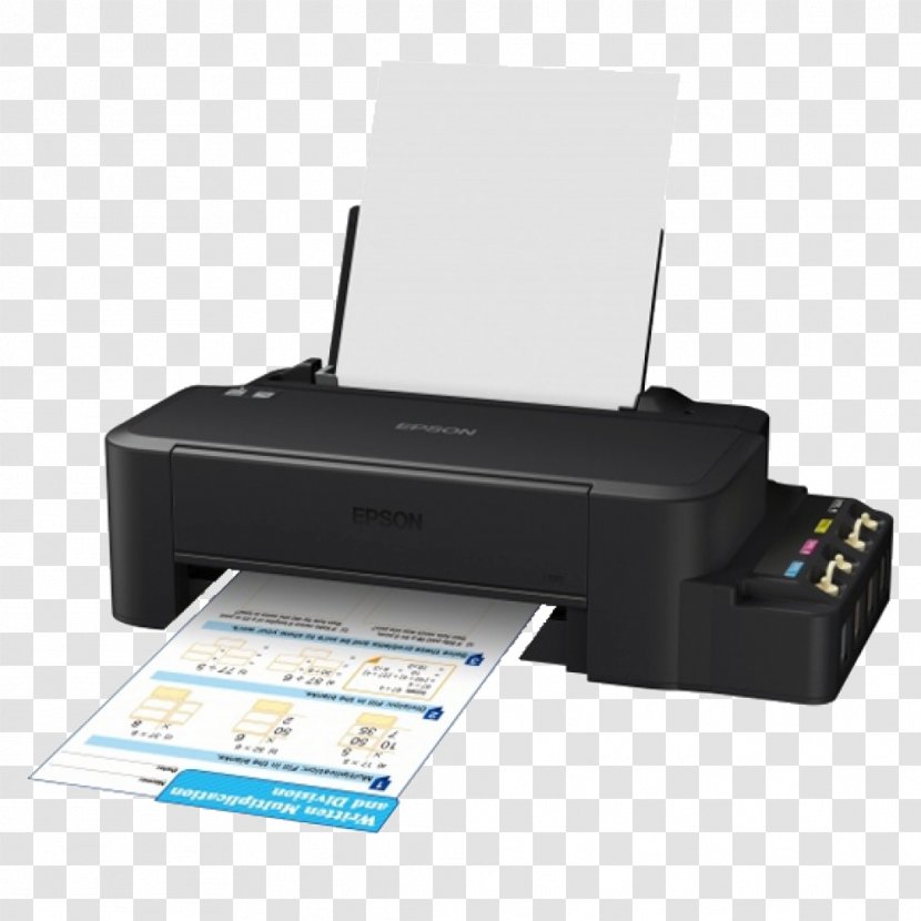 Epson Printer Continuous Ink System Inkjet Printing - Electronic Device Transparent PNG