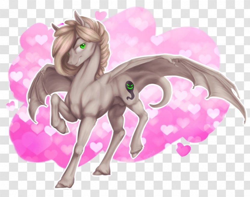 Pony Mane Cartoon Ear - Watercolor Transparent PNG