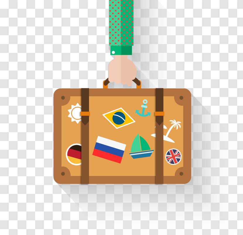 Suitcase Vector Graphics Travel Image Illustration - Animation Conceptual Transparent PNG
