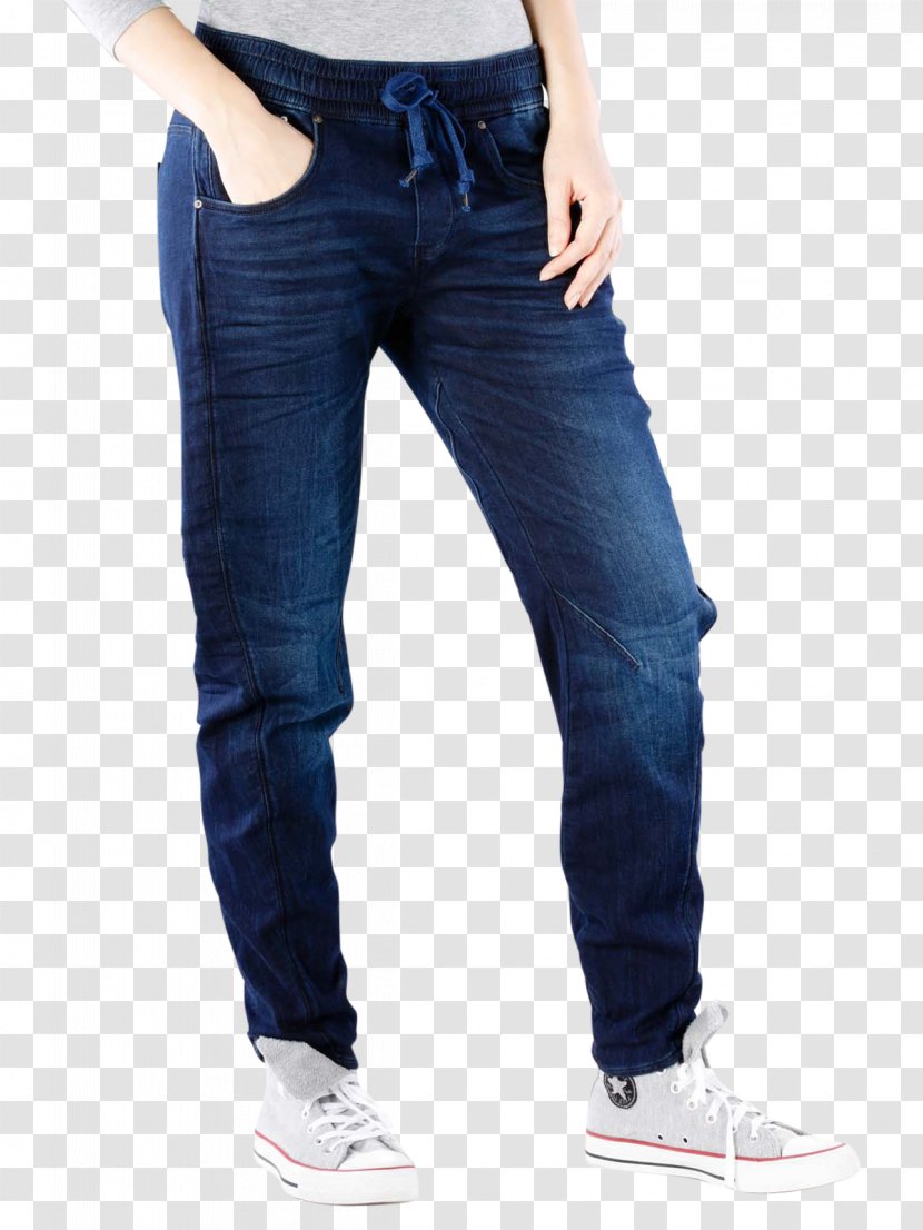 Jeans Denim G-Star RAW Boyfriend Slim-fit Pants - Electric Blue Transparent PNG