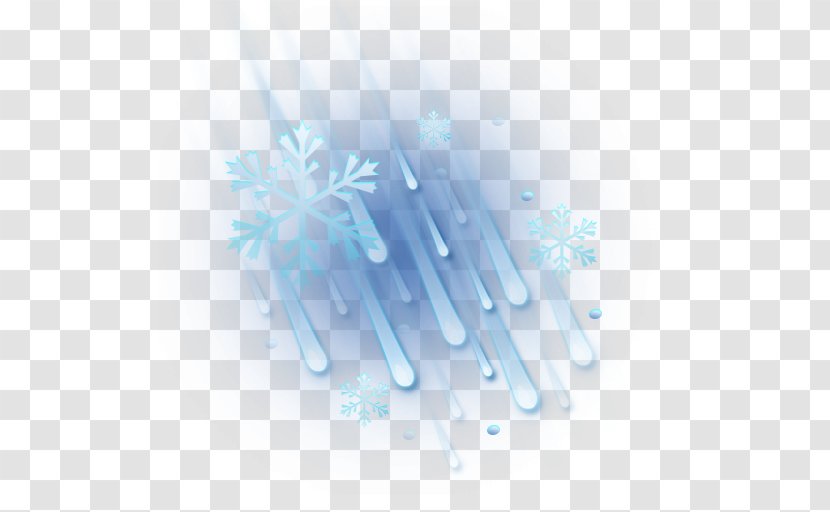 Blue - Snow Transparent PNG