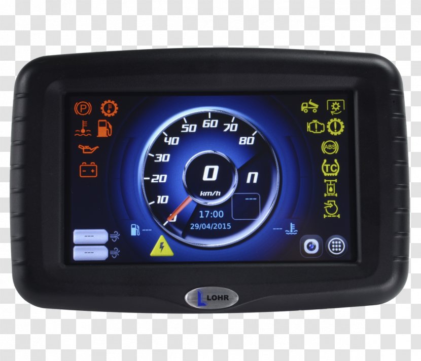 Display Device Motor Vehicle Speedometers Multimedia Tachometer Computer Hardware - Speedometer - Poeira Transparent PNG