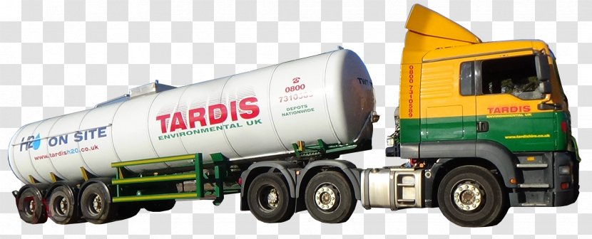 Water Storage Portable Tank Truck - Trailer Transparent PNG