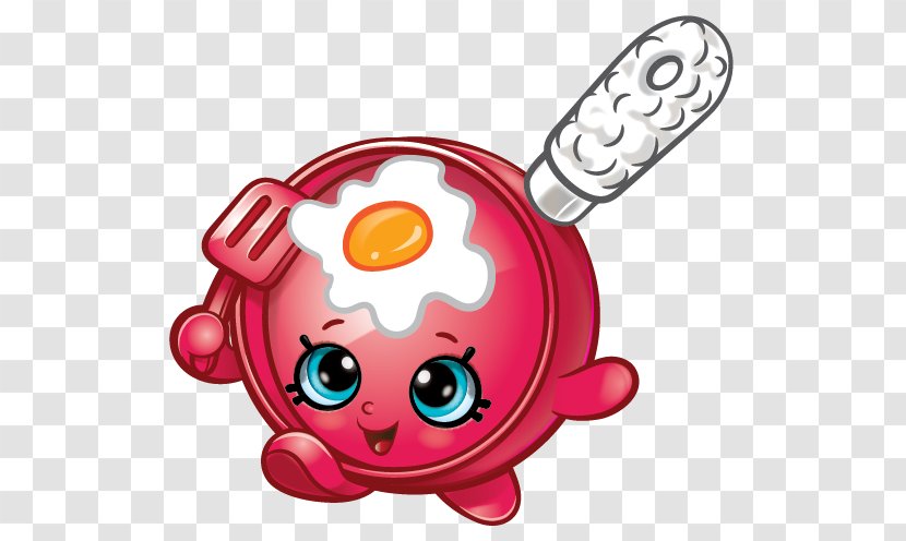 Shopkins French Fries Frying Pan Scrambled Eggs - Food - Sauté Transparent PNG