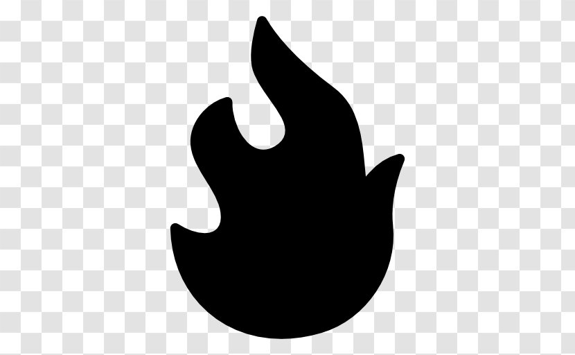 Flame Fire - Silhouette - Black Cool Transparent PNG