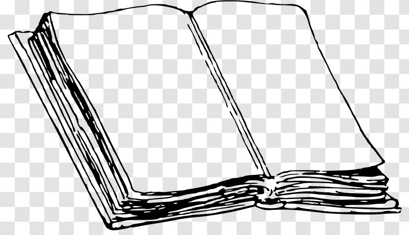 Drawing Line Art Clip - Black And White - Book Transparent PNG