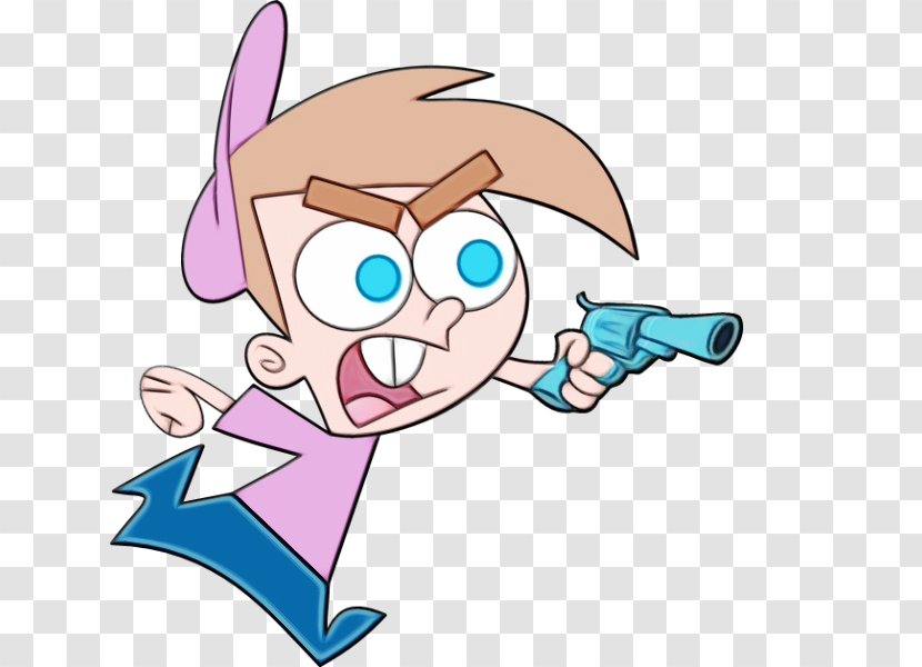 Timmy Turner - Animation - Smile Thumb Transparent PNG