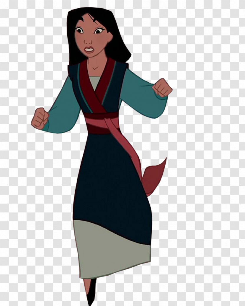 Robe Cartoon Costume Character - Flower - Disney Mulan Transparent PNG