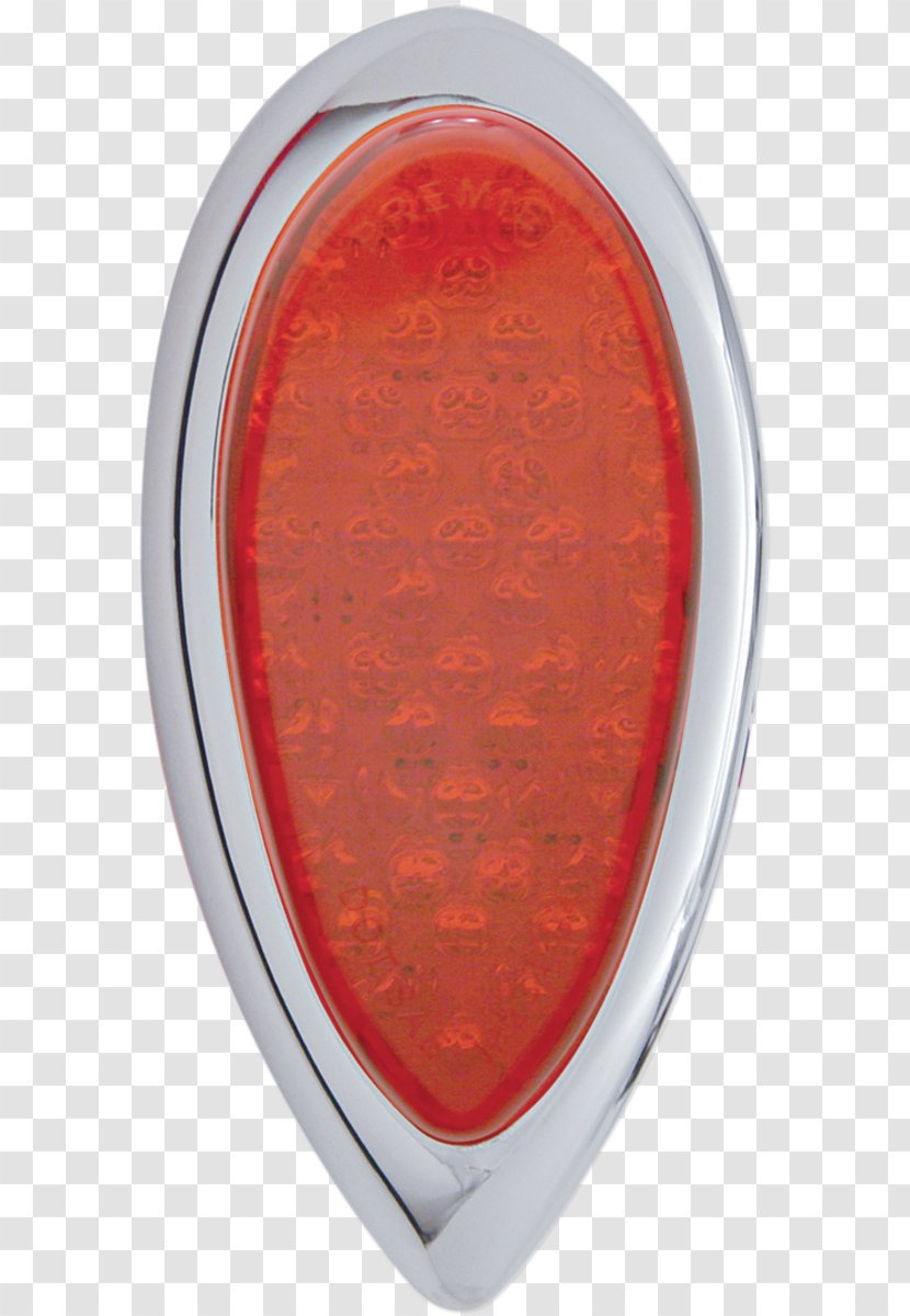 Perf Teardrop Automotive Tail & Brake Light Lamp Red - Romanian Leu Transparent PNG