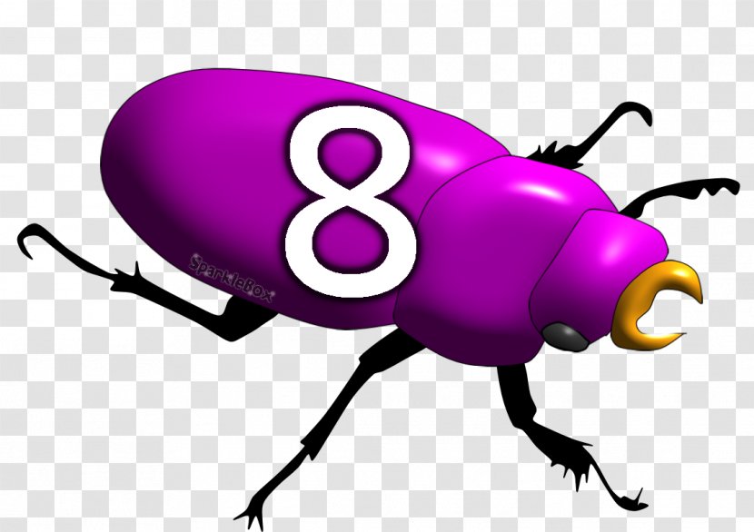 Fly Beetle Pest Cricket Clip Art - Purple Transparent PNG