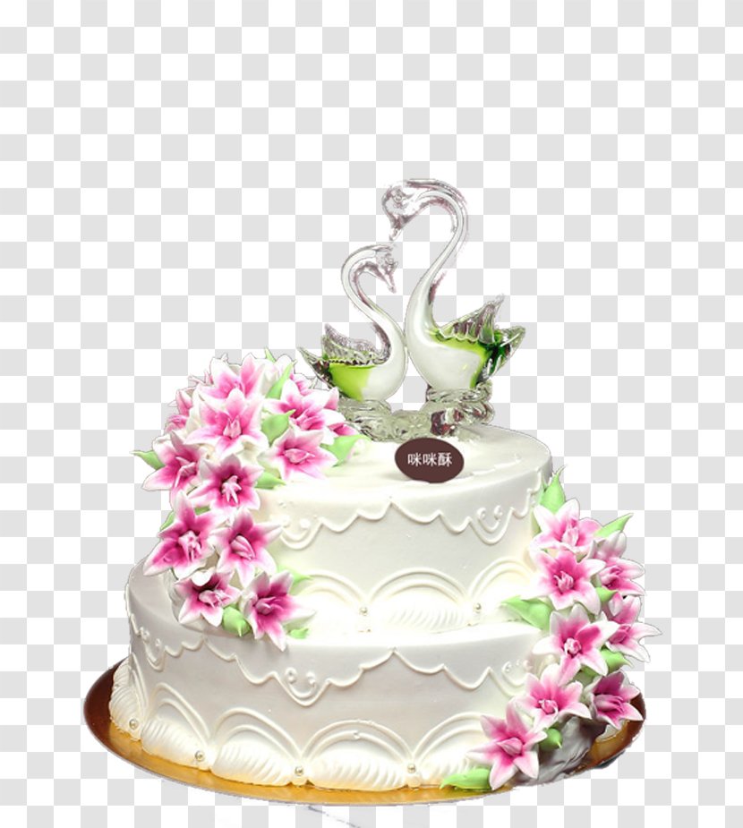 Birthday Cake Wedding Torte Chiffon Icing Transparent PNG