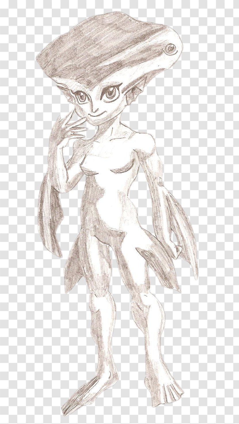 Fairy Visual Arts Drawing Sketch - Fictional Character Transparent PNG