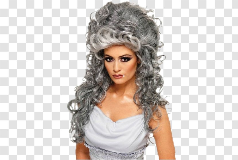 Costume Party Wig Clothing Accessories - Black Hair Transparent PNG