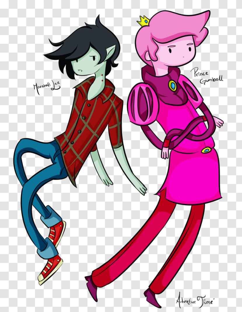Princess Bubblegum Drawing Marshall Lee Cartoon Network Fionna And Cake - Flower - Gumbal Transparent PNG