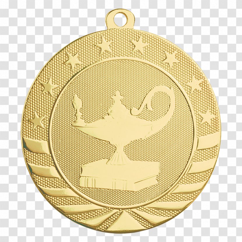 Gold Medal Trophy Sport Ribbon - Christmas Ornament Transparent PNG
