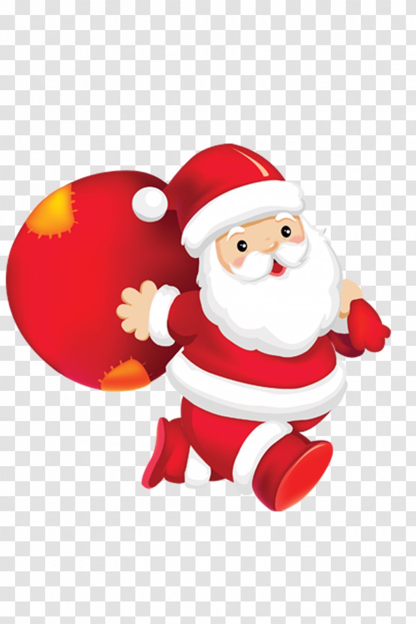 Pxe8re Noxebl Santa Claus Christmas Decoration Gift - Festive Material Transparent PNG