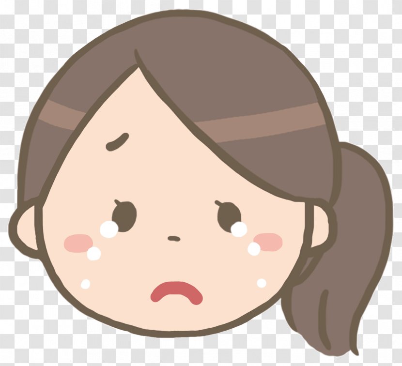 Nursing Care Nurse Face Sadness - Frame - Crying Transparent PNG