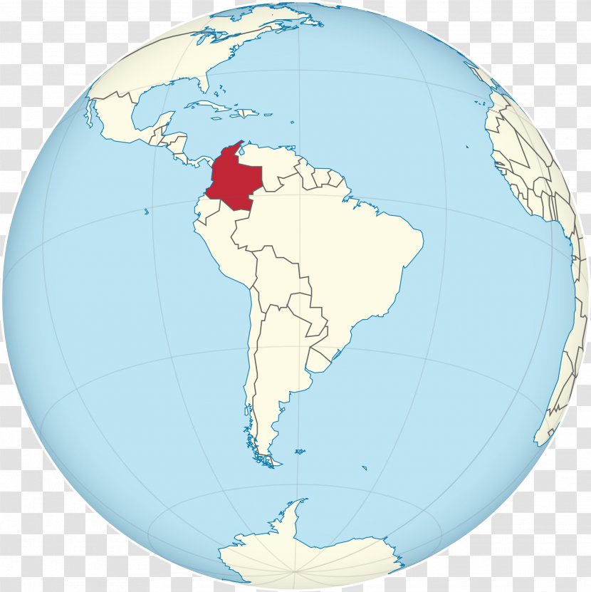 South America United States Of Globe World Map - Europe Asia National Capitals Transparent PNG