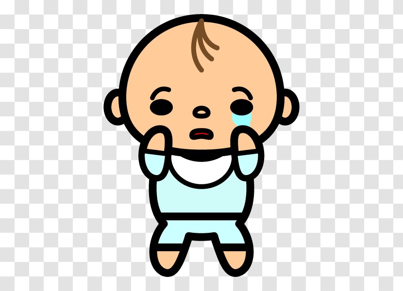 The Crying Boy Infant Nose Clip Art - Face Transparent PNG