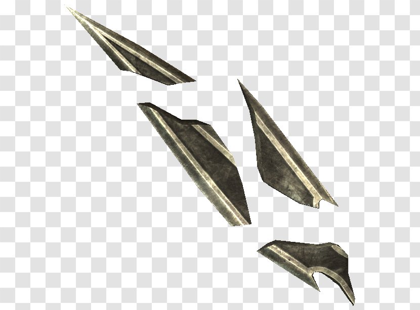 The Elder Scrolls V: Skyrim Blade Razor Ranged Weapon Transparent PNG