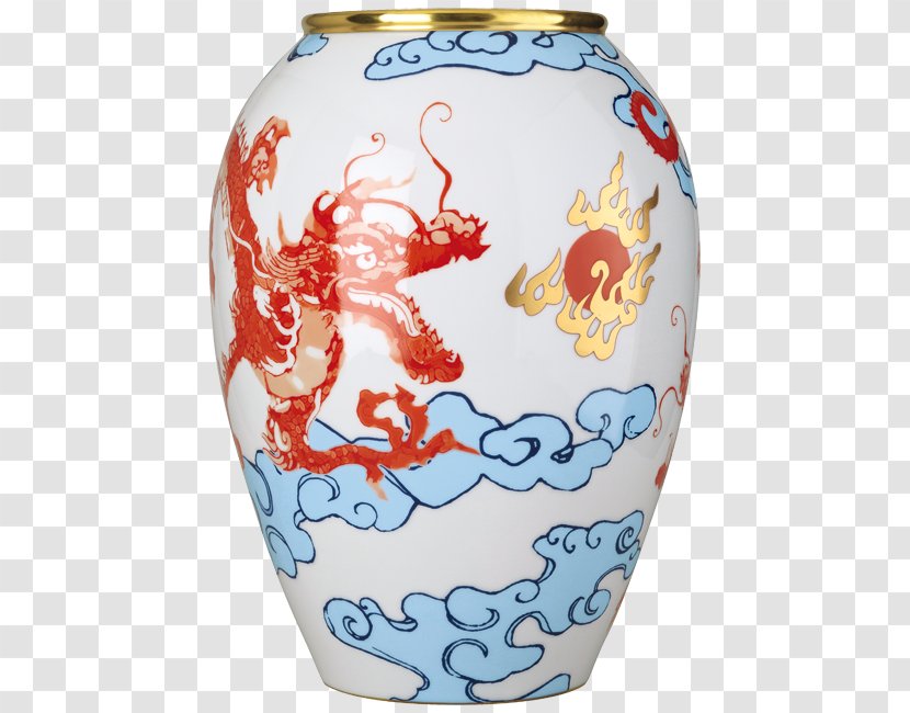 Vase Ceramic Blue And White Pottery Porcelain Jar - Raynaud Syndrome Transparent PNG