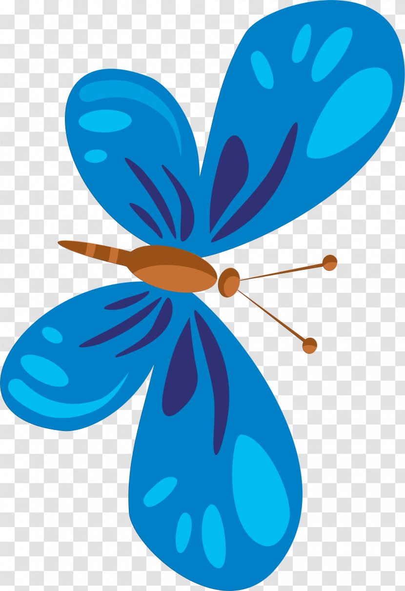 Butterfly Insect Pollinator Flower Clip Art - Invertebrate Transparent PNG