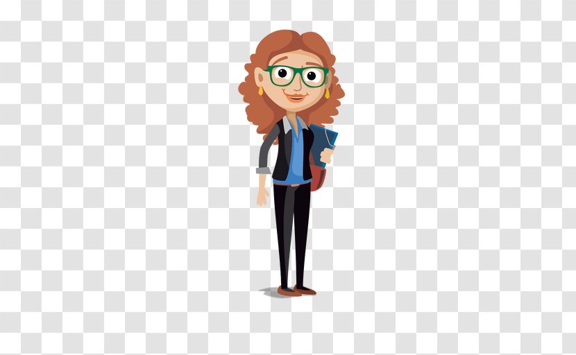 Cartoon Character Drawing - Mascot - Teacher Transparent PNG