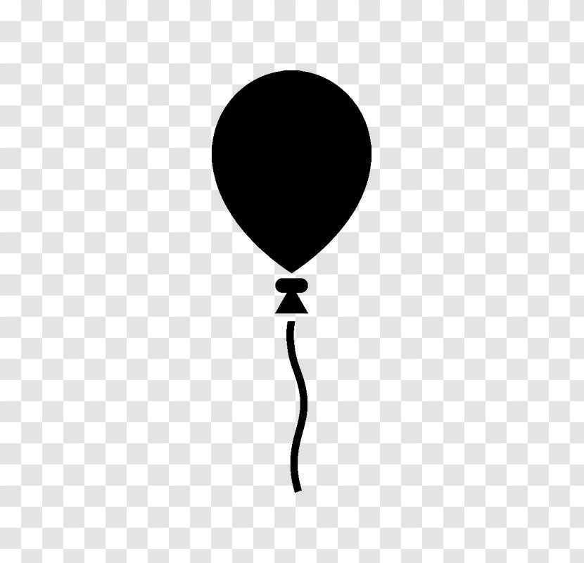 Stick Figure Toy Balloon Animated Film Animaatio - Black And White Transparent PNG