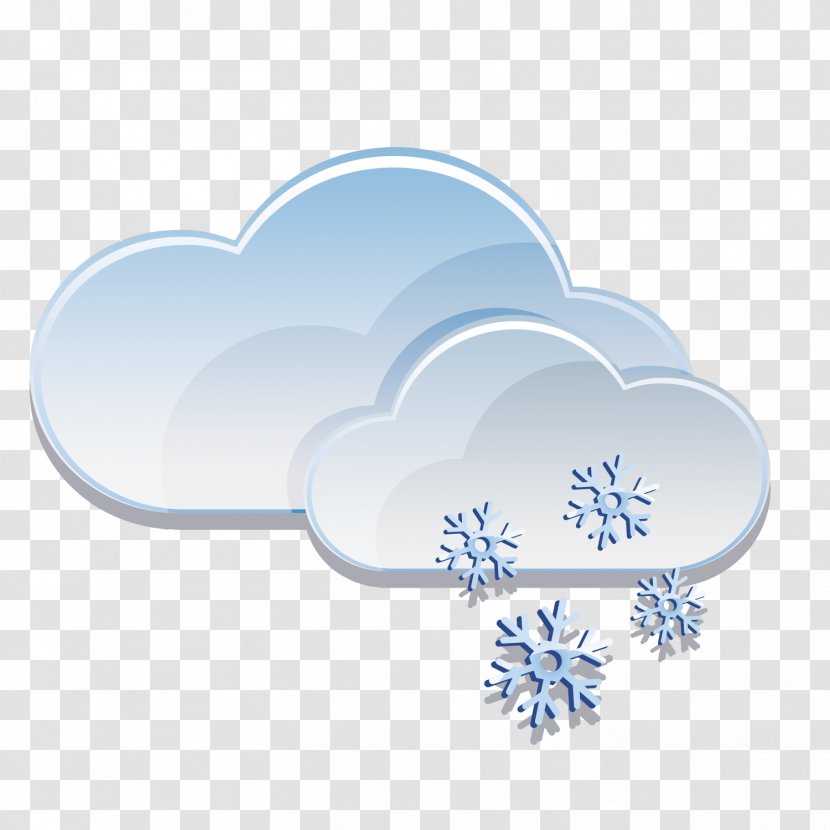 Cloud Weather Snowflake Symbol Transparent PNG