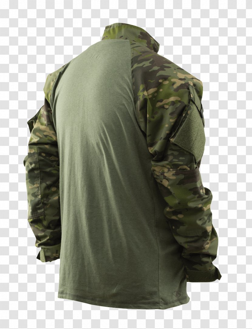 T-shirt MultiCam Army Combat Shirt TRU-SPEC - Sleeve Transparent PNG
