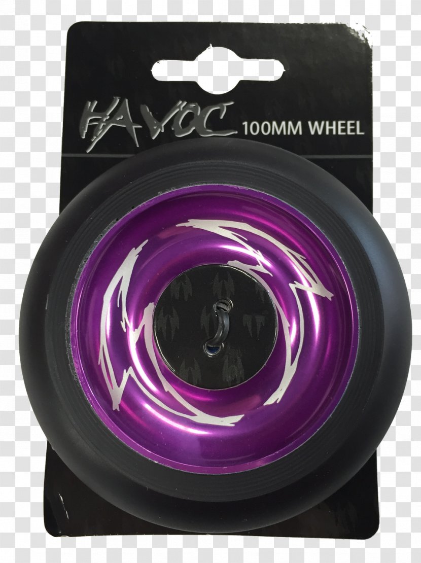 Kick Scooter Wheel Spoke Axle - Purple - Big Transparent PNG