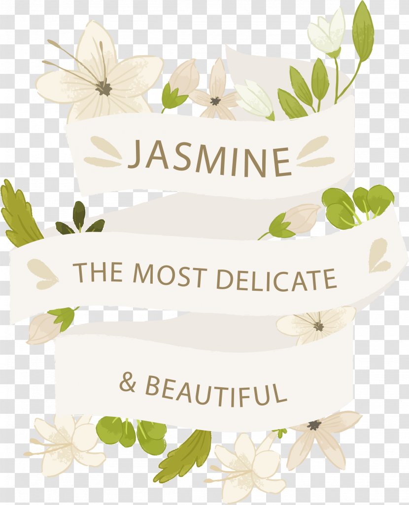 Wedding Ribbon Computer File - White Streamers Title Box Transparent PNG