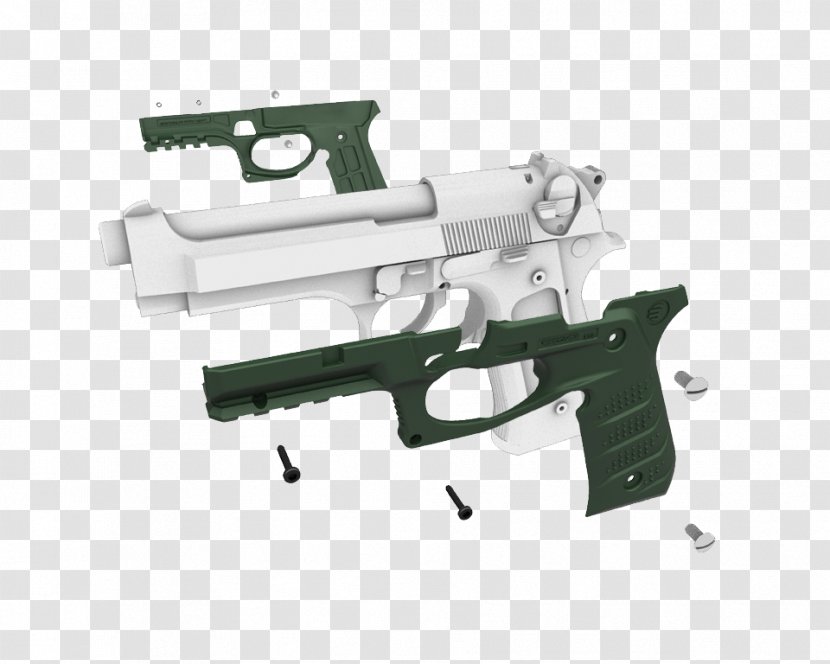Trigger Beretta M9 Firearm 92 - Gun Barrel Transparent PNG