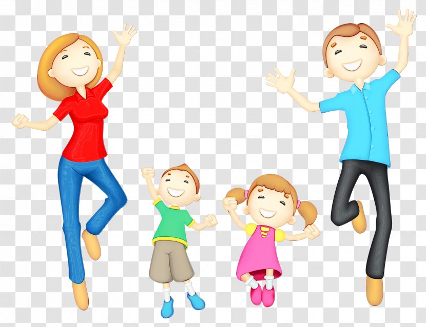 Cartoon People Clip Art Child Playing With Kids - Fun - Interaction Transparent PNG
