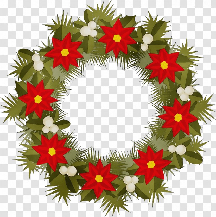Christmas Decoration - Flower - Ornament Holly Transparent PNG