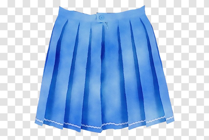 Clothing Blue Cobalt Fashion Electric - Aline Skort Transparent PNG