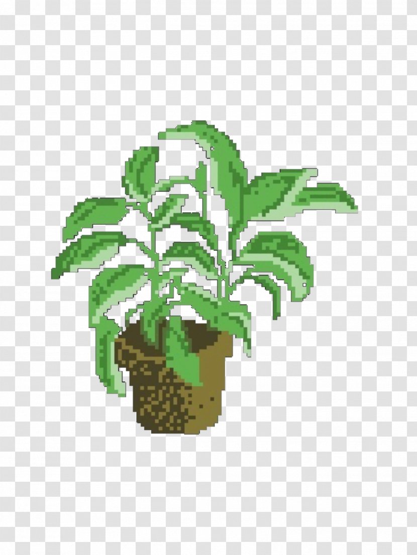 Pixel Art Plants Vs. Zombies - Fruit - Time Plant Transparent PNG