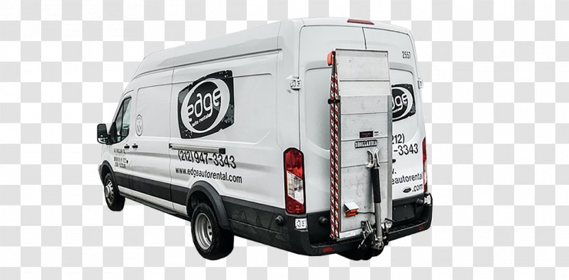 Compact Van Car Commercial Vehicle - Automotive Exterior - Cargo Lift Gate Transparent PNG