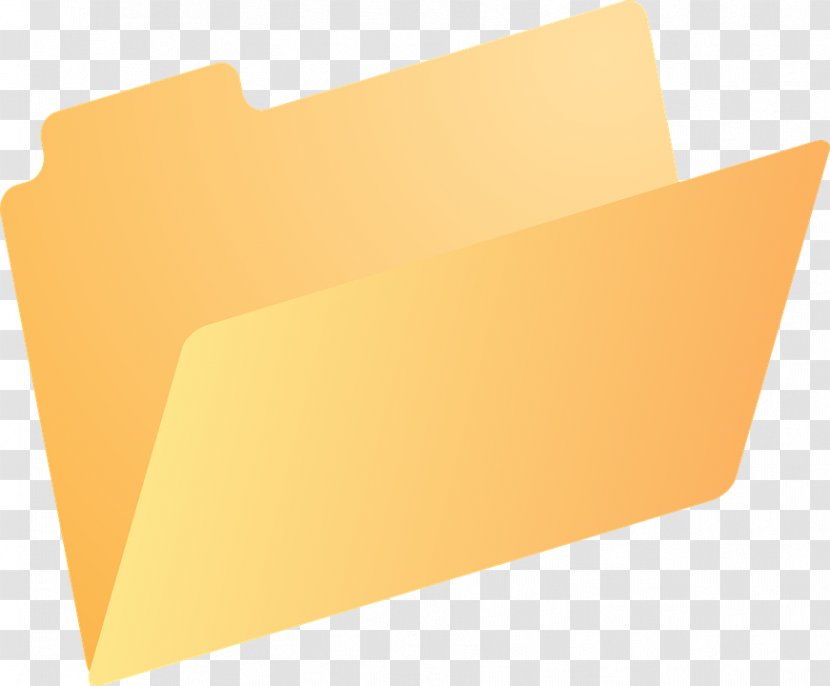 Clip Art Directory - Orange - Folder Icon Transparent PNG