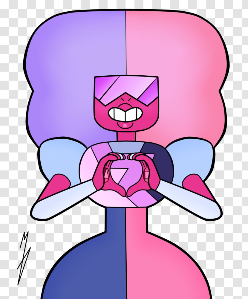 Pink M Character Cartoon Clip Art - Silhouette - Garnet Transparent PNG