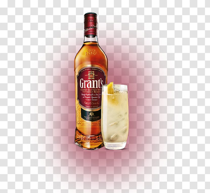 Liqueur Blended Whiskey Scotch Whisky Glass Bottle - Alcohol Transparent PNG