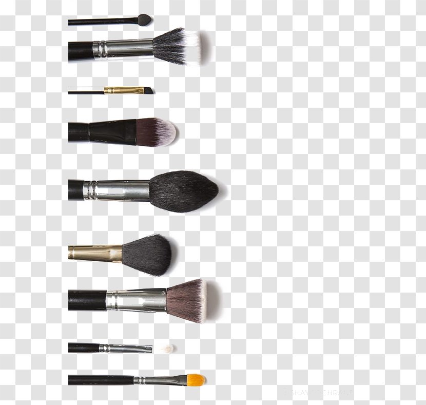 Cosmetics Makeup Brush Beauty Fashion - Mascara - Black Cosmetic Pencil Transparent PNG