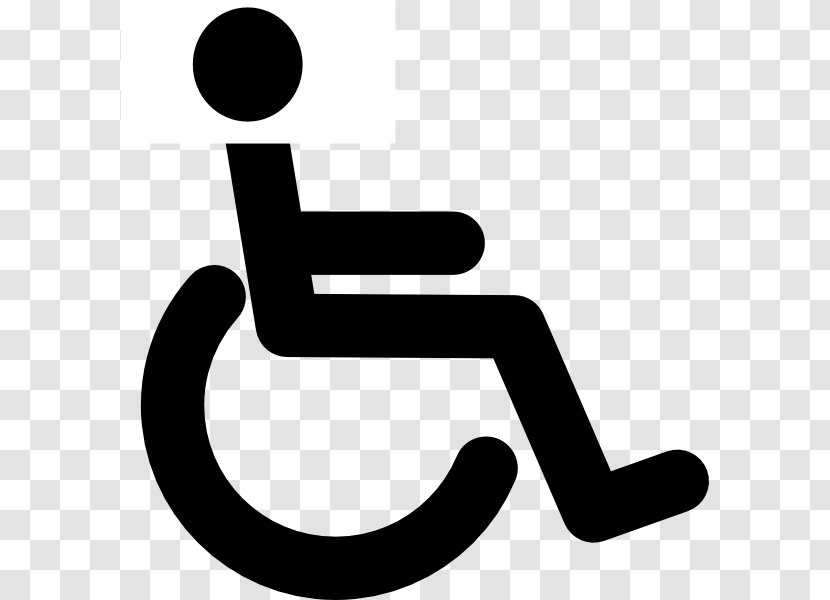 Disability Wheelchair Accessibility Disabled Parking Permit Clip Art - Symbol - Wc Transparent PNG