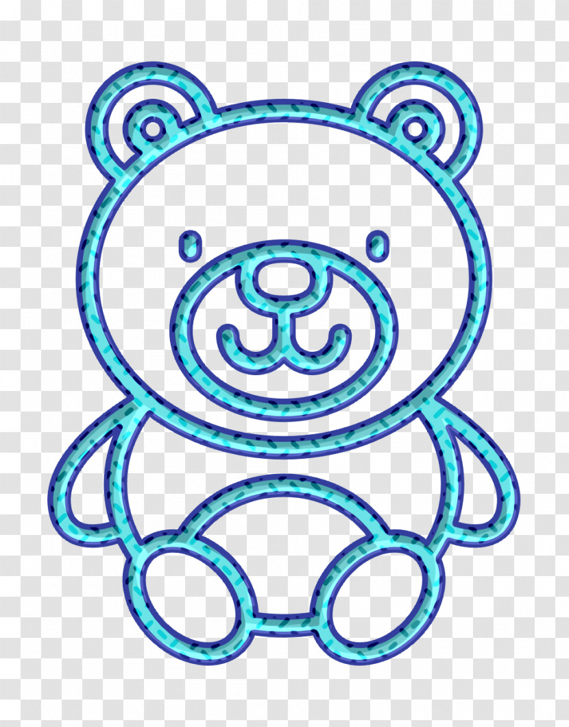 Childhood Icon Cute Icon Teddy Bear Icon Transparent PNG