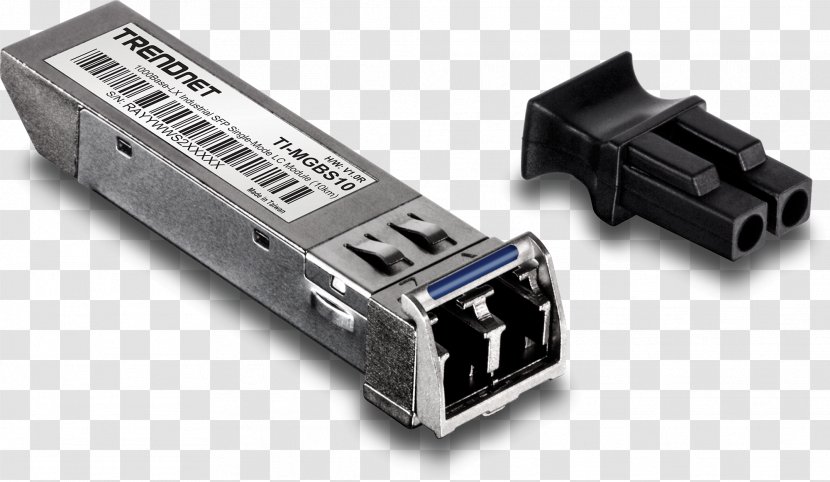 Electrical Connector Small Form-factor Pluggable Transceiver Multi-mode Optical Fiber Gigabit Interface Converter Ethernet - C Transparent PNG
